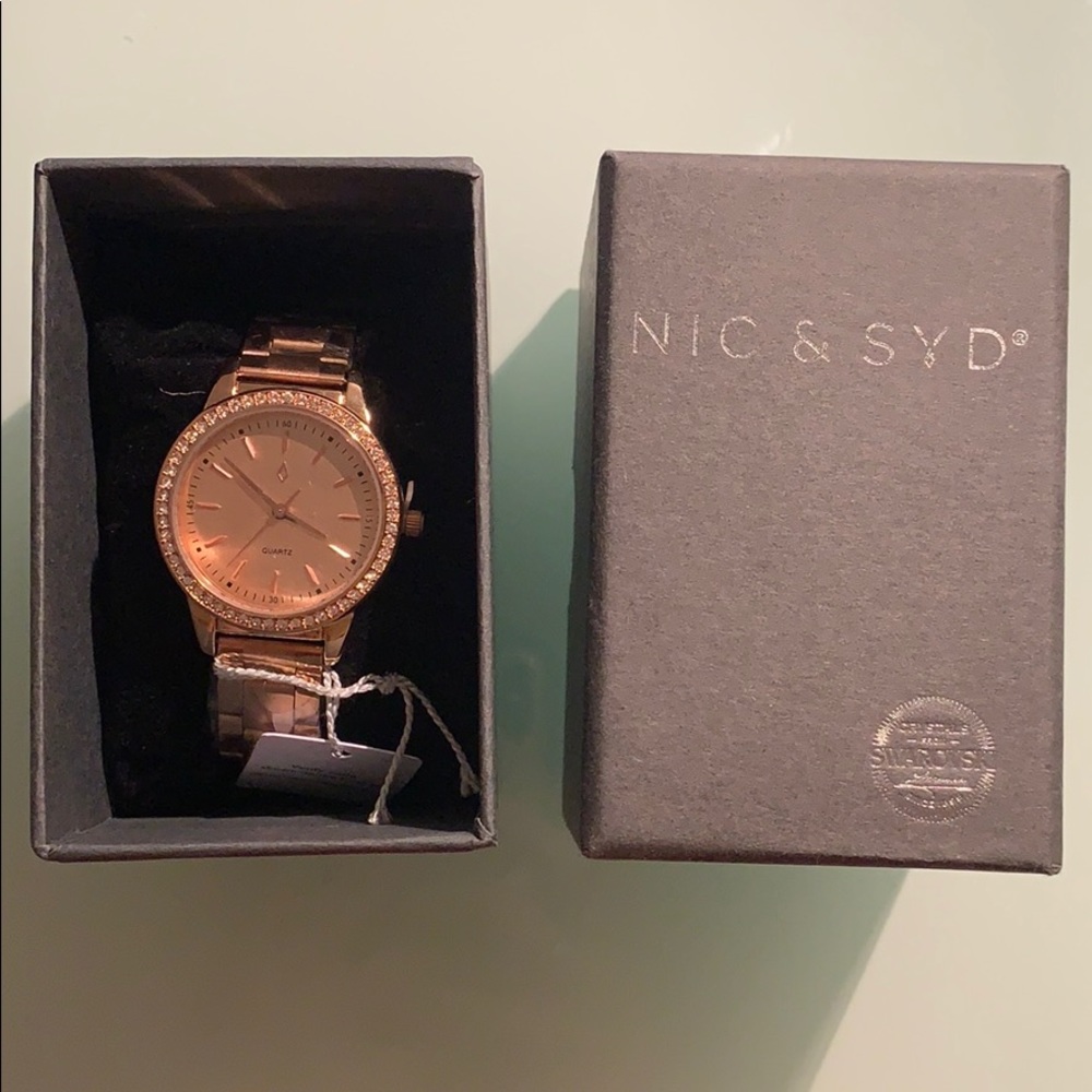 Nic & Syd Women’s Athena Watch in Rose Gold